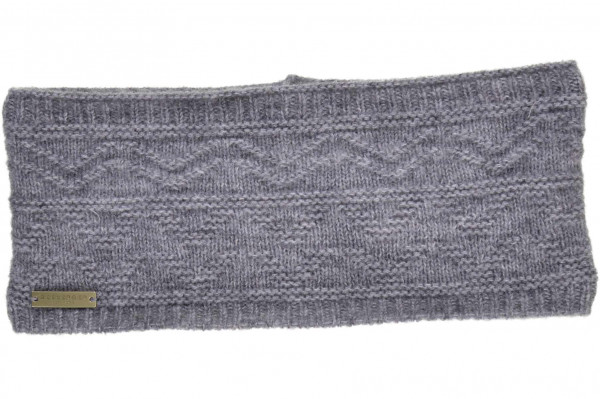 Strick Stirnband und Jacquard Muster 19699-0Strick Stirnband und Jacquard Muster 19699-0 rauchgrau Orig aaa