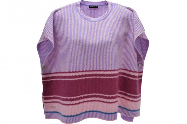 cashmere cape with stripy look 19395-0cashmere cape with stripy look 19395-0 aaa