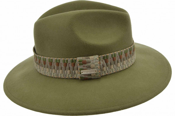 woolfelt fedora with band trimming 19900-0woolfelt fedora with band trimming 19900-0 aaa