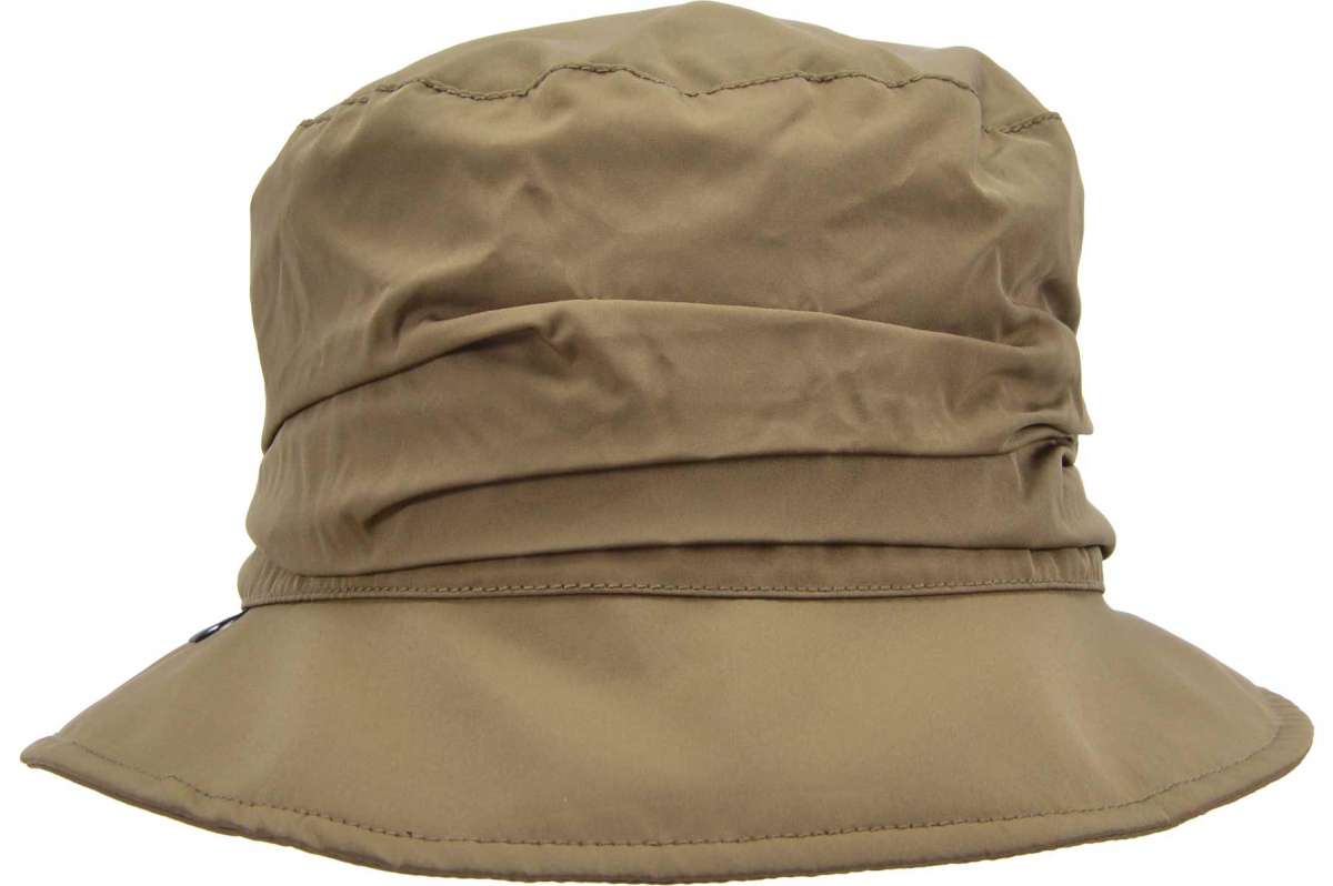 SEEBERGER women cut and sewn hat »sympatex cloche with pleated