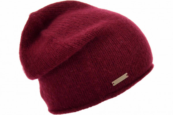 Cashmere Headsock mit Rollkante 19587-0Cashmere Headsock mit Rollkante 19587-0 aaa