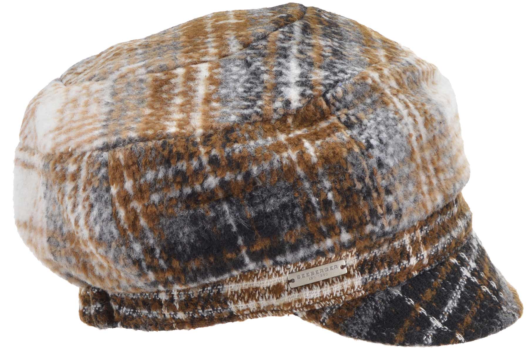 HATS »Stoff 18991-0« online Damen Hut kaufen mit bei Karomuster SEEBERGER SEEBERGER Ballonmütze Stoff