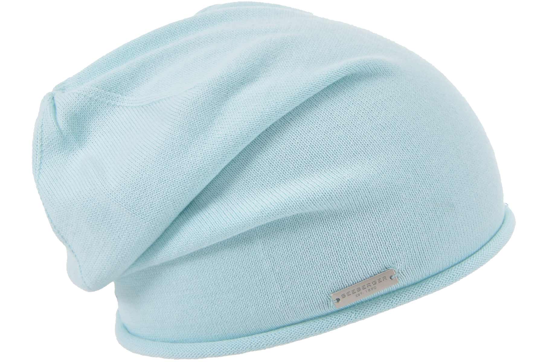 SEEBERGER Damen Strick Mütze »100% Baumwoll Headsock mit Rollkante 53605-0«  online kaufen bei SEEBERGER HATS