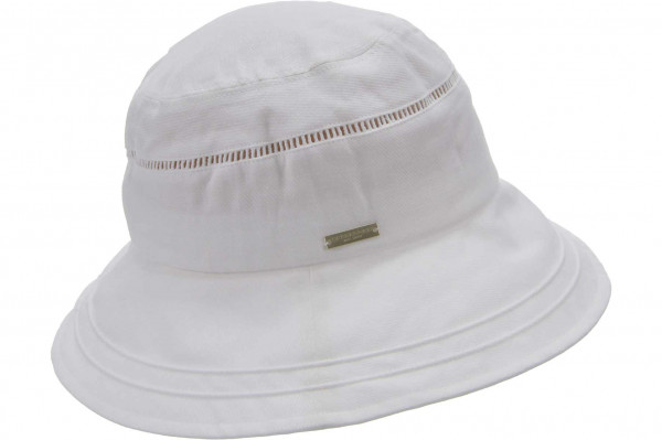 ramie fabric floppy 55739-0ramie fabric floppy 55739-0 white Orig aaa