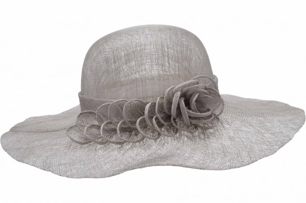 Sinamay Flapper mit Blütenblättern 55810-0Sinamay Flapper mit Blütenblättern 55810-0 aaa