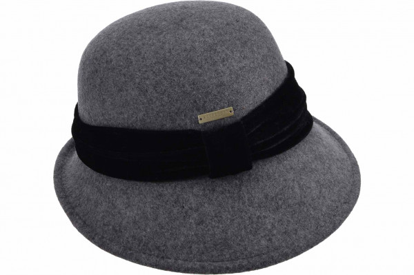 Wollfilz Glocke mit Samtgarnitur 19877-0Wollfilz Glocke mit Samtgarnitur 19877-0 aaa