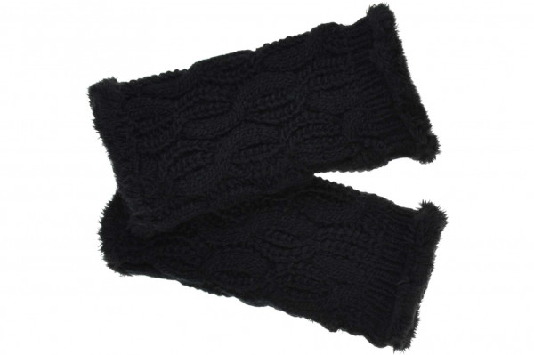 knit cuff with cable structure and teddy lining 19625-0knit cuff with cable structure and teddy lining 19625-0 aaa