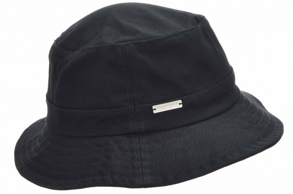Baumwollstoff Fischerhut 54815-0Baumwollstoff Fischerhut 54815-0 schwarz Orig aaa