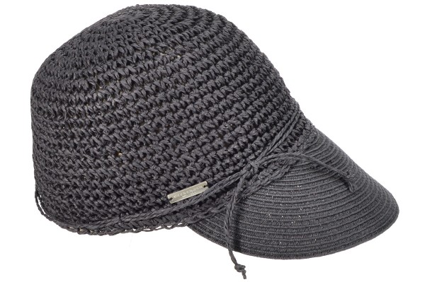 paper crochet cap with big visor 53719-0paper crochet cap with big visor 53719-0 aaa