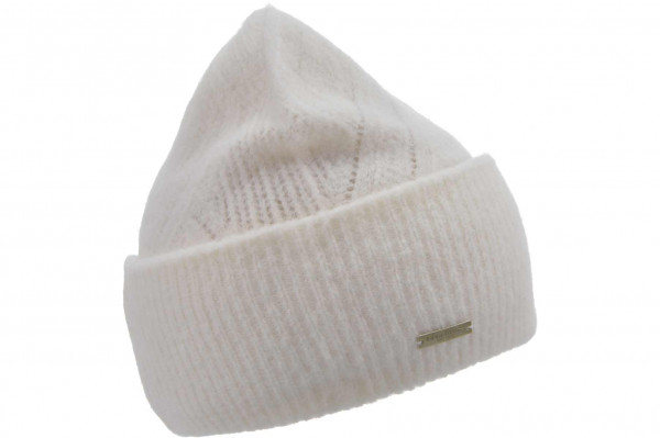 knit beanie with turn-up and special structure 19659-0knit beanie with turn-up and special structure 19659-0 aaa