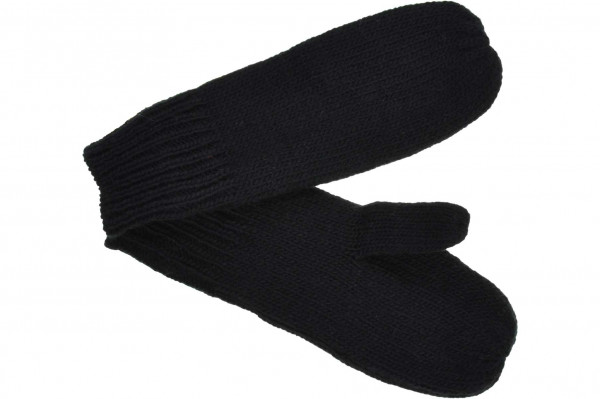 Strickfäustlinge mit Fleecefutter 19624-0Strickfäustlinge mit Fleecefutter 19624-0 schwarz Orig aaa