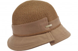 Stoff Glocke mit Papierbortenkopf 55485-0