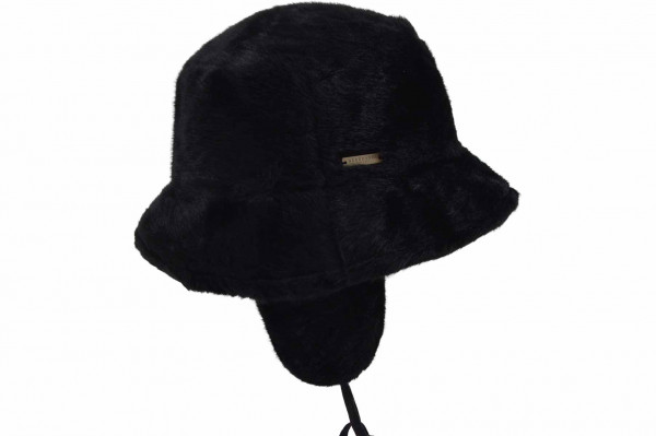 fake fur bucket hat with earflaps 19742-0fake fur bucket hat with earflaps 19742-0 aaa