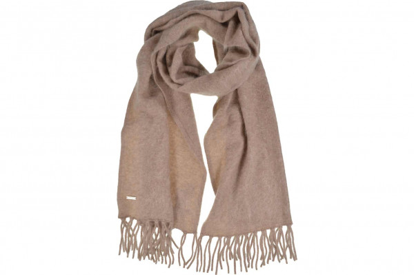 Cashmere Schal 200x40cm in flauschigen Look 19610-0Cashmere Schal 200x40cm in flauschigen Look 19610-0 sand Orig aaa