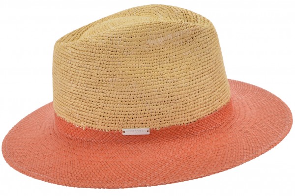SEEBERGER Damen Stroh Hut »Panama Fedora zweifarbig 55331-0« online kaufen  bei SEEBERGER HATS