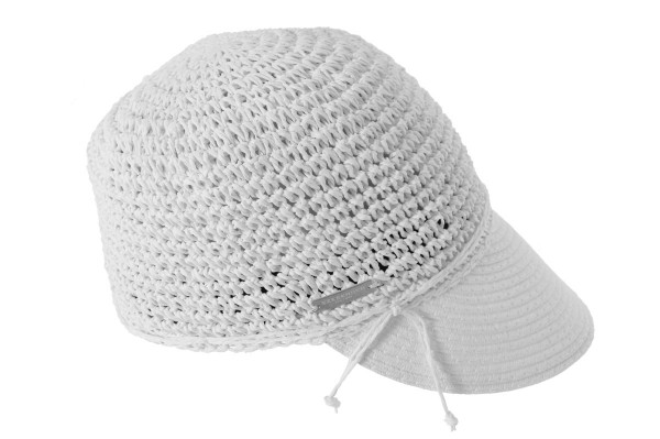 paper crochet cap with big visor 53719-0paper crochet cap with big visor 53719-0 aaa