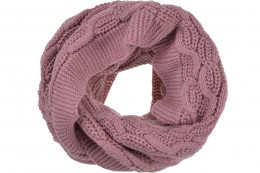 Strick Schlauchschal 64x27cm mit Zopfmuster 19623-0