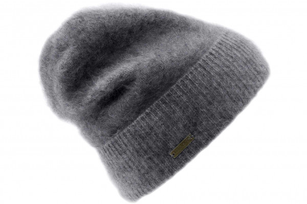 cashmere beanie with turn-up in fluffy optic 19612-0cashmere beanie with turn-up in fluffy optic 19612-0 aaa