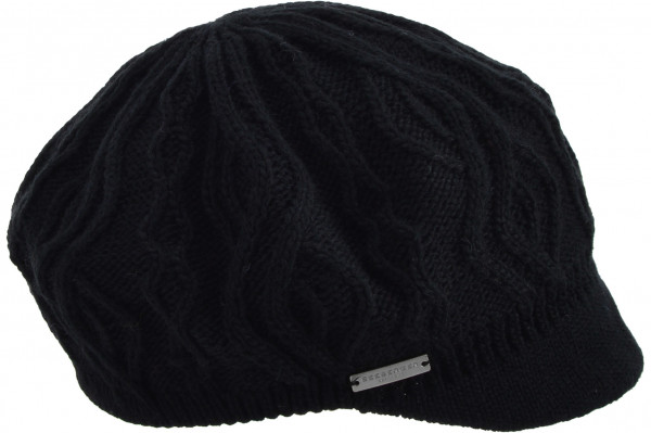 Strick Ballonmütze in Zopfmuster 19429-0Strick Ballonmütze in Zopfmuster 19429-0 aaa