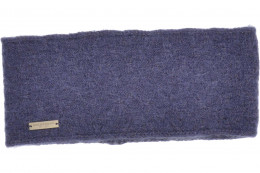 Strick Stirnband Wolle Alpaka in Strukturmix 19108-0
