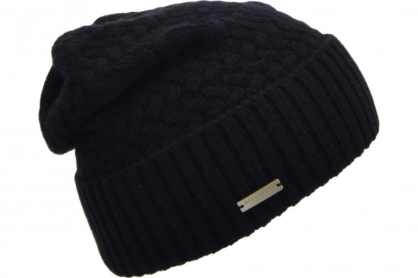 Strickmütze mit Aufschlag und besonderem Zopfmuster 19477-2Strickmütze mit Aufschlag und besonderem Zopfmuster 19477-2 aaa