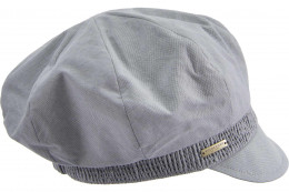 chambray fabric ballon cap 55599-0