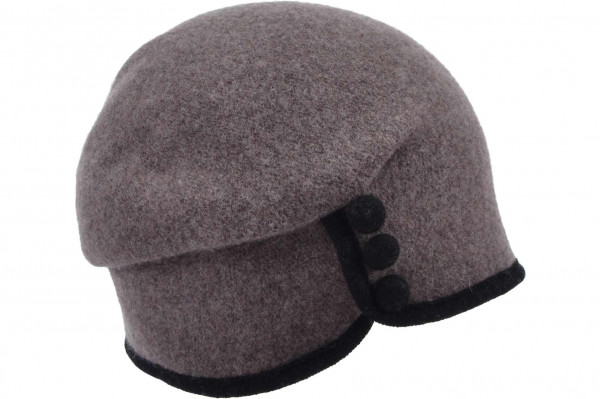 boiled wool headsock with buttons 19838-0boiled wool headsock with buttons 19838-0 aaa