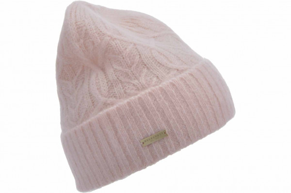Cashmere-Cotton Aufschlagmütze in besonderem Zopfmuster 20056-0Cashmere-Cotton Aufschlagmütze in besonderem Zopfmuster 20056-0 aaa