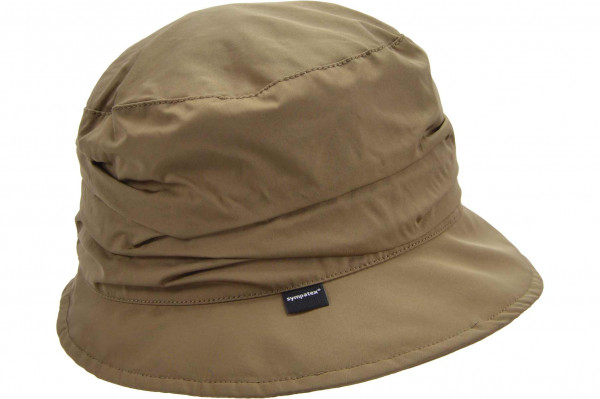 sympatex cloche with pleated head 55658-0sympatex cloche with pleated head 55658-0 taupe 55 aaa