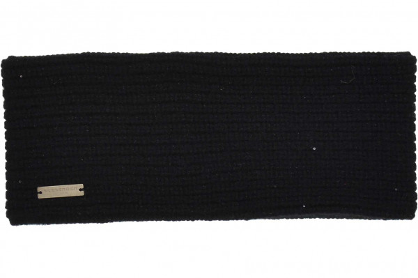Cashmere Stirnband mit zarten Pailletten 19869-0Cashmere Stirnband mit zarten Pailletten 19869-0 schwarz Orig aaa