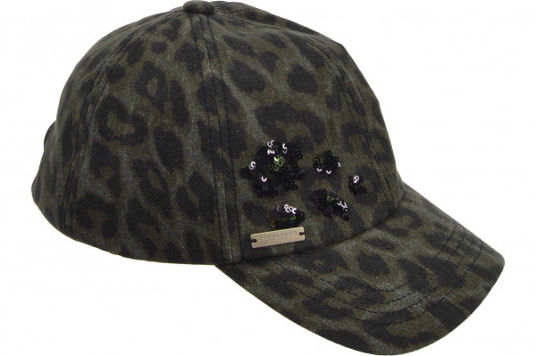leo fabric baseballcap with sequin embroidery 20231-1leo fabric baseballcap with sequin embroidery 20231-1 aaa