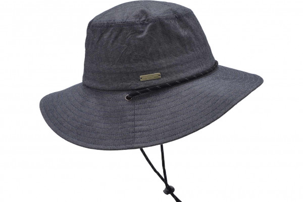 Chambraystoff Fischerhut 55728-0Chambraystoff Fischerhut 55728-0 schwarz Orig aaa