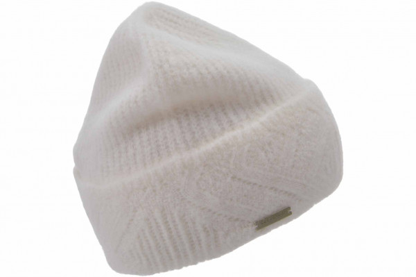 knit toque with turn-up and special structure 19660-0knit toque with turn-up and special structure 19660-0 aaa