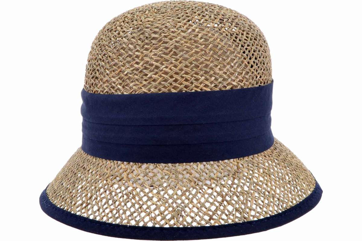 SEEBERGER women straw hat »seagras small cloche 54743-0« online