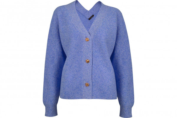 cashmere cardigan in melange color 20100-0cashmere cardigan in melange color 20100-0 aaa