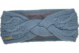 Strick Stirnband mit Zopfmuster und Knotendetail 19621-0