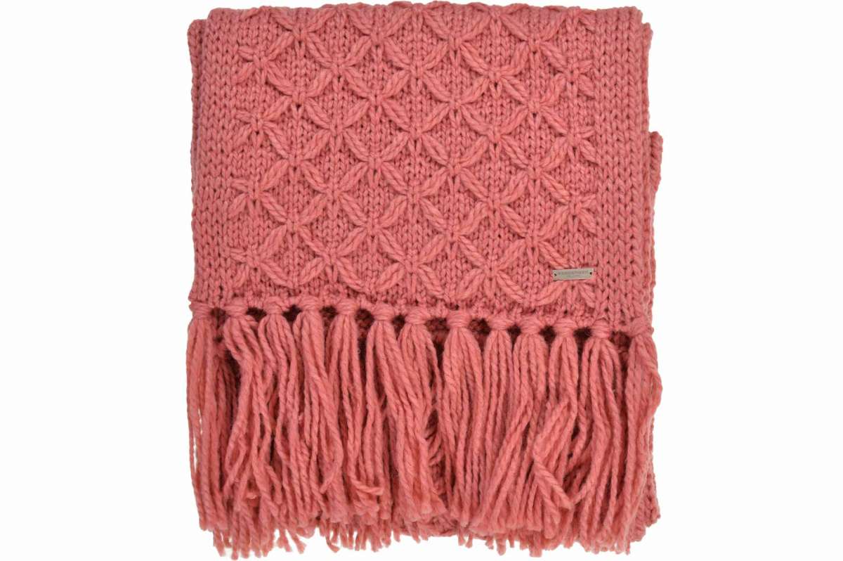 小物 MASU FRAG SCARF Women's Ribbed scarf with dégradé neon stripes | Multicolor