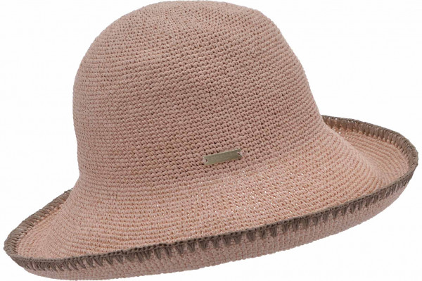 feine Papierstroh Bolero mit Kontrastkante 55590-1feine Papierstroh Bolero mit Kontrastkante 55590-1 aaa