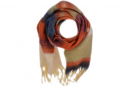 Gewebter Schal 200x30cm in Streifenmuster 19679-0