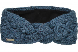 Strick Stirnband mit Zopfmuster und Knotendetai 19414-0