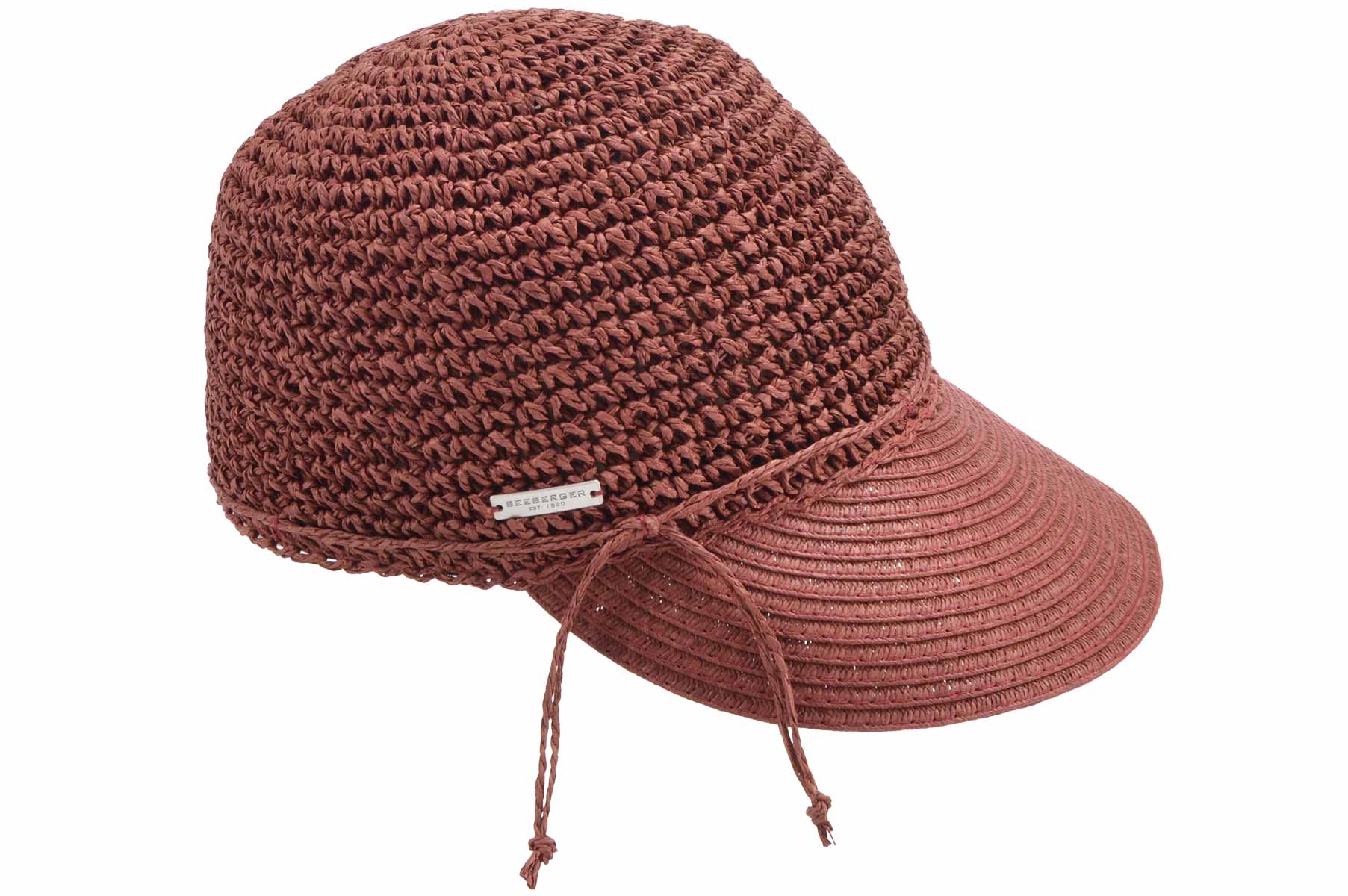 SEEBERGER Damen Stroh Cap »Papierstroh Schildkappe mit großem Schild  53719-0« online kaufen bei SEEBERGER HATS