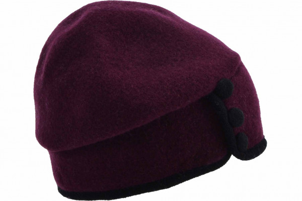 boiled wool headsock with buttons 19838-0boiled wool headsock with buttons 19838-0 aaa