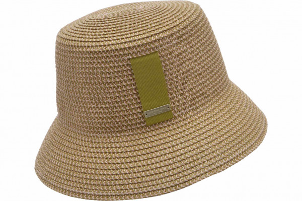 Papierstroh Mix Fischerhut mit Ripsband Garnitur 55513-1Papierstroh Mix Fischerhut mit Ripsband Garnitur 55513-1 aaa