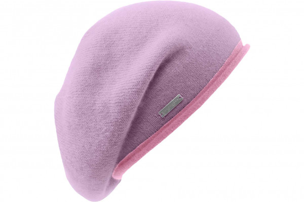 cashmere beret with contrast edge 19608-0cashmere beret with contrast edge 19608-0 aaa