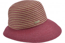 paperbraid big cloche with ringel stripes 55534-0