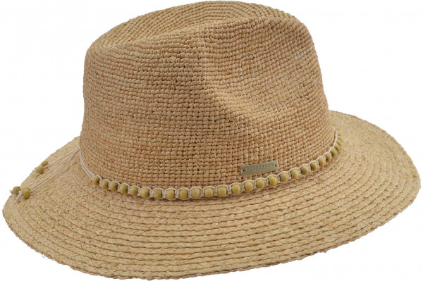 Raffiastroh Fedora in Borten-Crochet Mix 55694-0Raffiastroh Fedora in Borten-Crochet Mix 55694-0 aaa