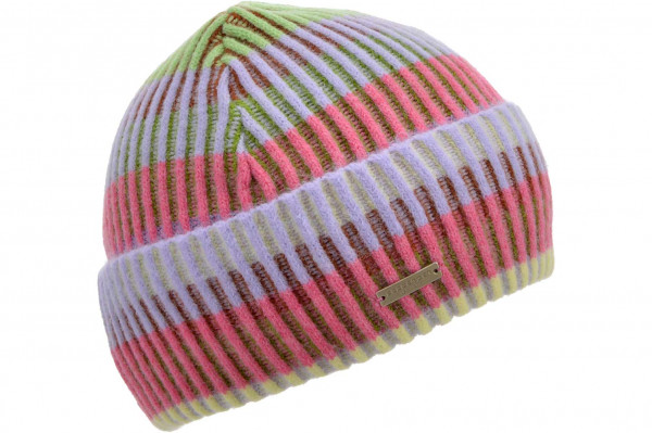 turn-up beanie in multicolor stripe design 19910-0turn-up beanie in multicolor stripe design 19910-0 aaa
