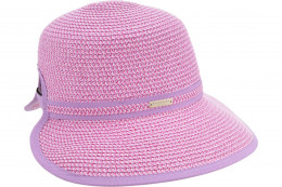 paper mix braid cap with ribbon detail 54738-0