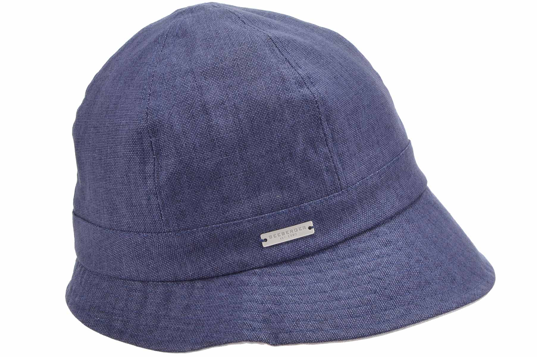 cloche in cotton-linen fabric 