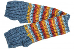 Strick Stulpen in Streifenoptik 19192-0